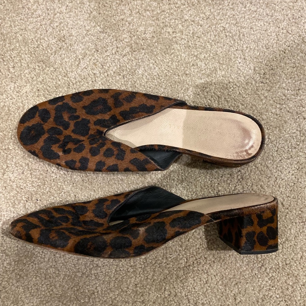 Loeffler Randall Lulu Pony Leopard Mules